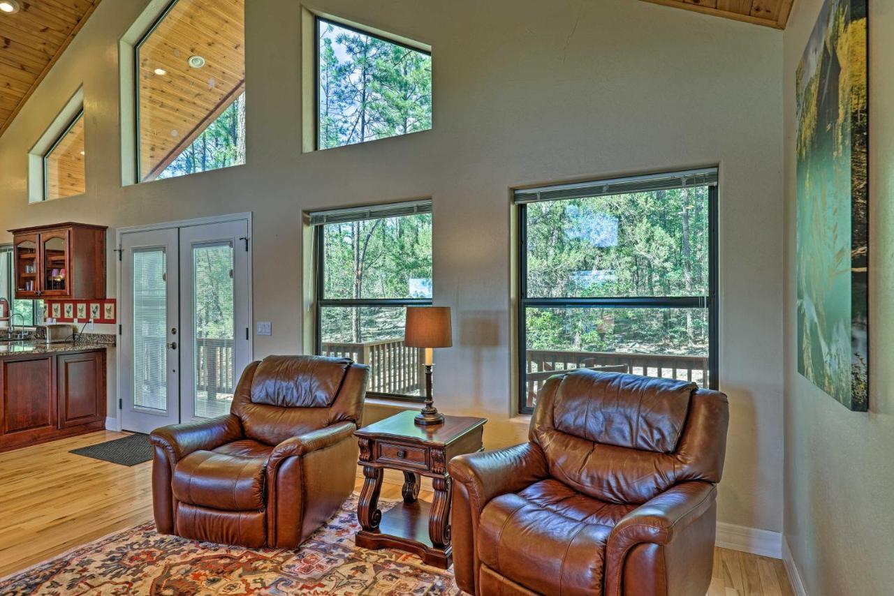 Serene Lakeside Cabin With Decks And Edler Lake Views! Pinetop-Lakeside Bagian luar foto