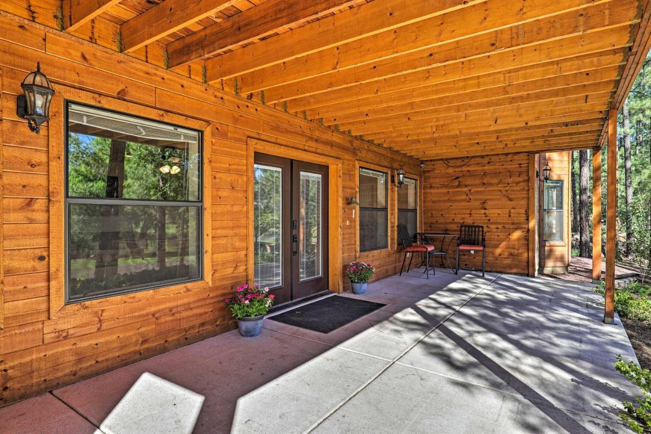 Serene Lakeside Cabin With Decks And Edler Lake Views! Pinetop-Lakeside Bagian luar foto