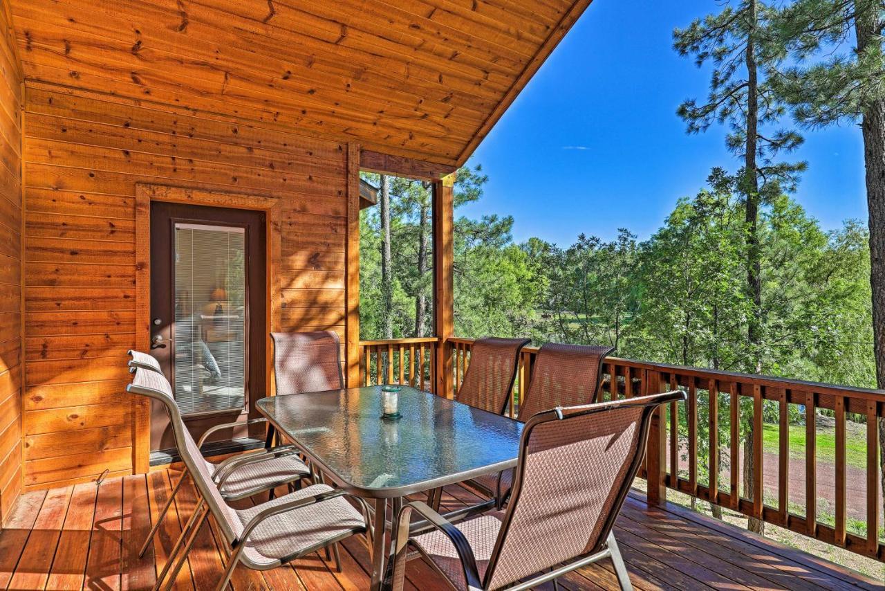 Serene Lakeside Cabin With Decks And Edler Lake Views! Pinetop-Lakeside Bagian luar foto